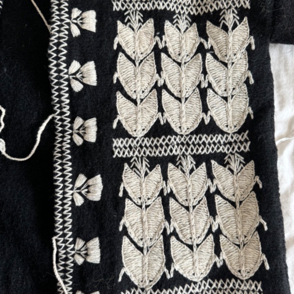 Thevintagejesus embroidered wool jacket sweater - Picture 8 of 11